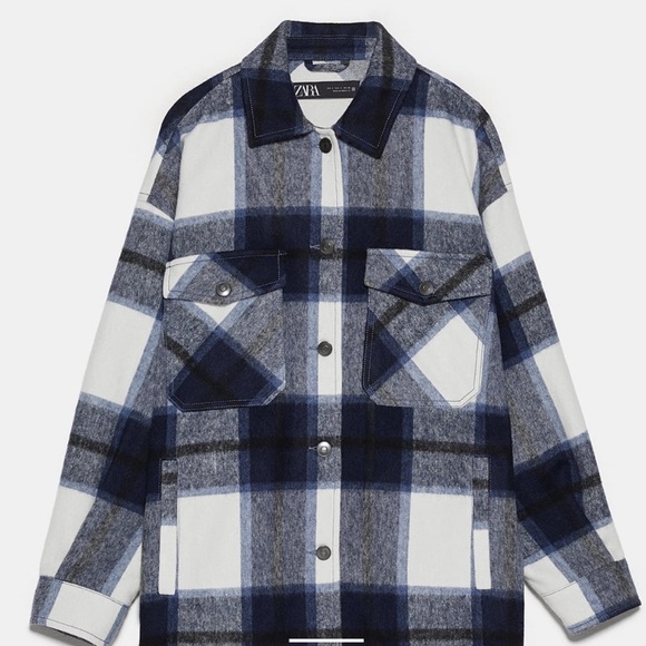 Zara wool overshirt - Picture 1 of 3